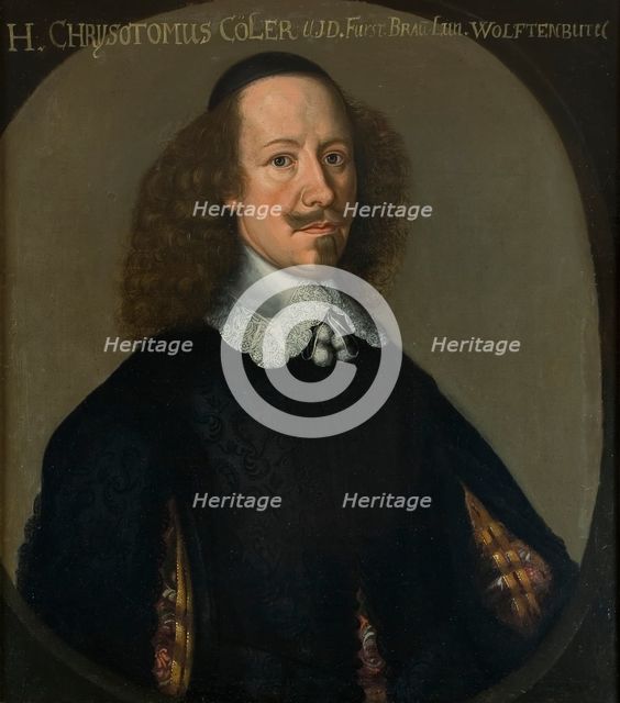 Chrysostom Coeler, 1607-1664, c17th century. Creator: Anon.