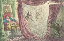 Ci-devant Occupations; or, Madame Talian and the Empress Josephine Dancing Na..., February 20, 1805. Creator: James Gillray