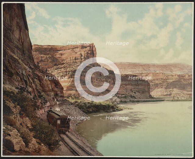 Citadel Walls, Canyon of the Grand, Utah, c1900. Creator: William H. Jackson.