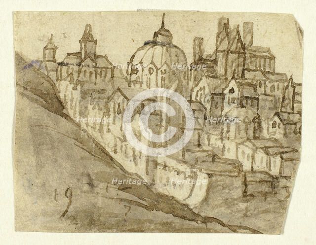 Citadel with Dome, n.d. Creator: Unknown.