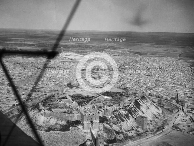 Citadel of Aleppo, Syria, 1931. Artist: Aerofilms.