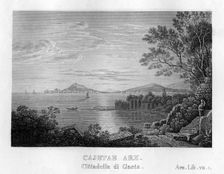Citadel of Messina, Sicily, Italy, c1833. Creator: Unknown