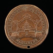 Citadel of Parma [reverse], 1545/1547. Creator: Gian Federigo Bonzagna