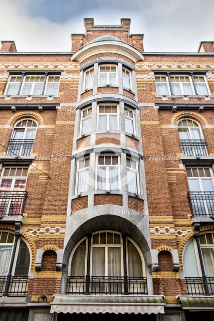 Cite Hellemans, Rue Blaes, Brussels, Belgium, (c1905-1914), c2014-2017. Artist: Alan John Ainsworth.