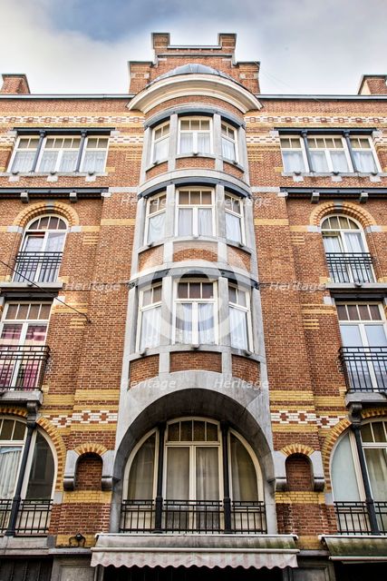 Cite Hellemans, Rue Blaes, Brussels, Belgium, (c1905-1914), c2014-2017. Artist: Alan John Ainsworth.