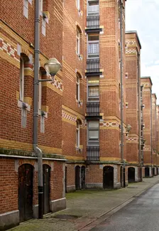 Cite Hellemans, Rue Blaes, Brussels, Belgium, (c1905-1914), c2014-2017. Artist: Alan John Ainsworth