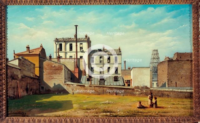 Cite Nys, rue de l'Orillon, 1870. Creator: C Bussilliet.