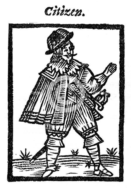 Citizen, 1641, (1910). Artist: Unknown