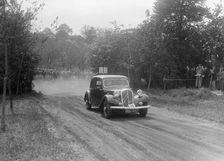 Citroen saloon, Bugatti Owners Club Hill Climb, Chalfont St Peter, Buckinghamshire, 1935. Artist: Bill Brunell