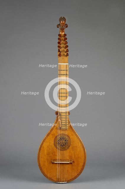 Cittern (Creta), 17th century. Artist: Unknown.