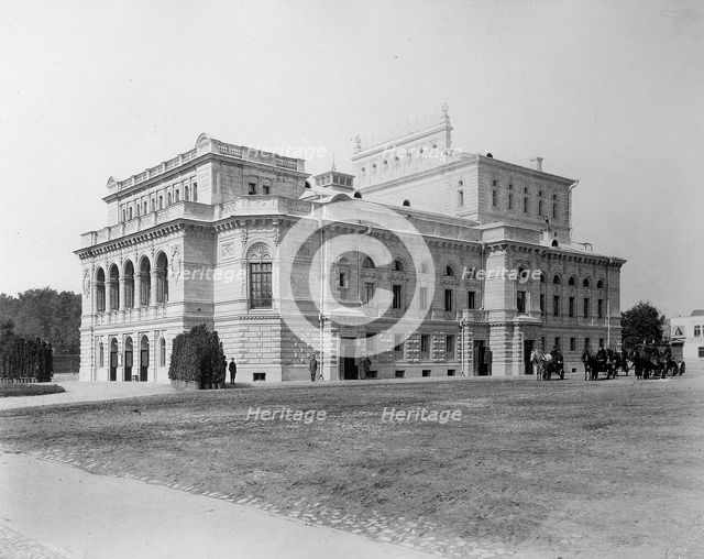 City Theatre, Nizhny Novgorod, Russia, 1896.  Artist: Maxim Dmitriev