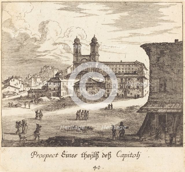 City View, 1681. Creator: Melchior Küsel.