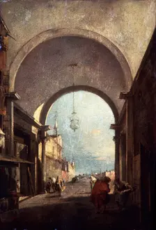 City View 1770s. Artist: Francesco Guardi