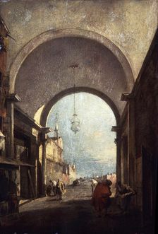 City View 1770s. Artist: Francesco Guardi