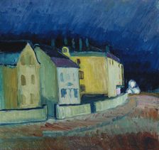 City View from Eira, Helsinki, 1912. Creator: William Lonnberg