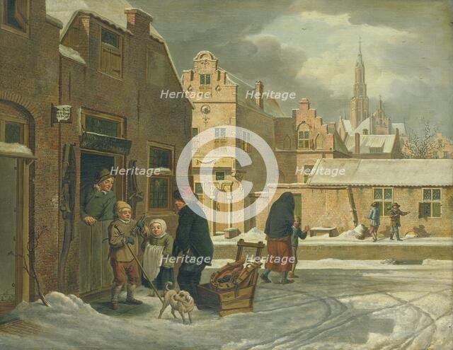 City View in the Winter, 1790-1813. Creator: Dirk Jan van der Laan.