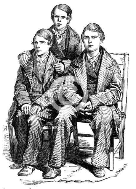 "City Arabs" - from a photograph taken after a course of training at the Belvedere-Crescent Reformat Creator: Unknown.