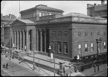 City Art Gallery, Mosley Street, Manchester, 1942. Creator: George Bernard Wood