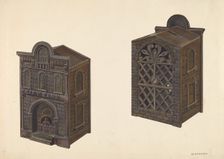 City Bank Toy Bank, c. 1938. Creator: William O. Fletcher