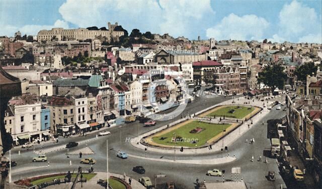 'City Centre, Bristol', c1940s. Artist: Unknown.