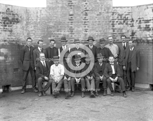 City Electric Light Employees, 1906. Creator: Robert Augustus Henry L'Estrange.