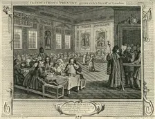 City Feast 1747, (1925). Creator: William Hogarth