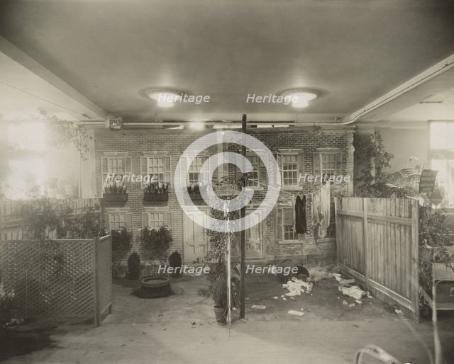 City Gardens Club of New York City Exhibition at the International Flower Show, March, 1921. Creator: Frances Benjamin Johnston.