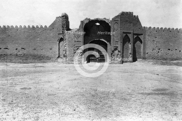 City gate, Samarra, Mesopotamia, 1918. Artist: Unknown