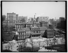 City Hall, New York, c1904. Creator: Unknown