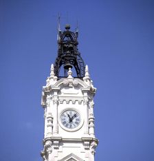 City Hall of Valencia, clock detail