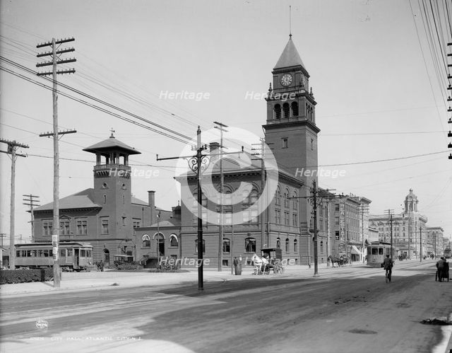 City Hall, Atlantic City, N.J., between 1900 and 1910. Creator: Unknown.