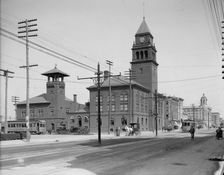 City Hall, Atlantic City, N.J., between 1900 and 1910. Creator: Unknown