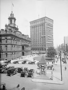 City Hall and Majestic Building, Detroit, Mich., between 1900 and 1910. Creator: Unknown