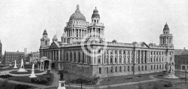 City Hall, Belfast, 1924-1926. Artist: WA Green