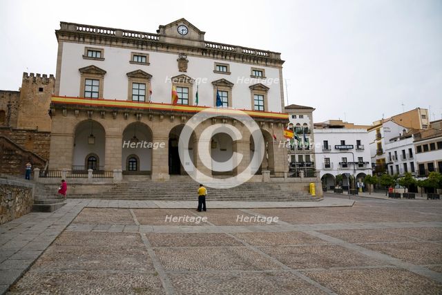 City Hall, Caceres, Spain, 2007. Creator: Samuel Magal.