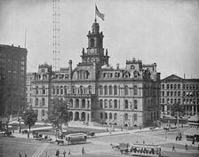 City Hall, Detroit, Michigan c1897. Creator: Unknown
