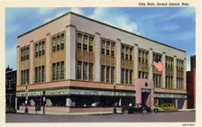 City Hall, Grand Island, Nebraska, USA, 1940