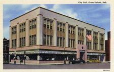 City Hall, Grand Island, Nebraska, USA, 1940