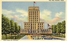 City Hall, Houston, Texas, USA, 1938