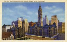 City Hall, Philadelphia, Pennsylvania, USA, 1933