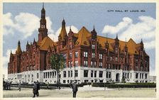 City Hall, St Louis, Missouri, USA, 1915