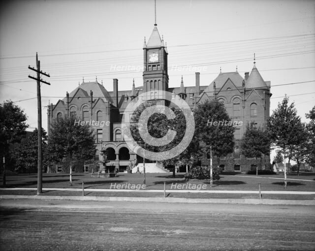 City Hall, Saginaw, Mich., between 1900 and 1910. Creator: Unknown.