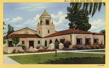 City Hall, Santa Maria, California, USA, 1940