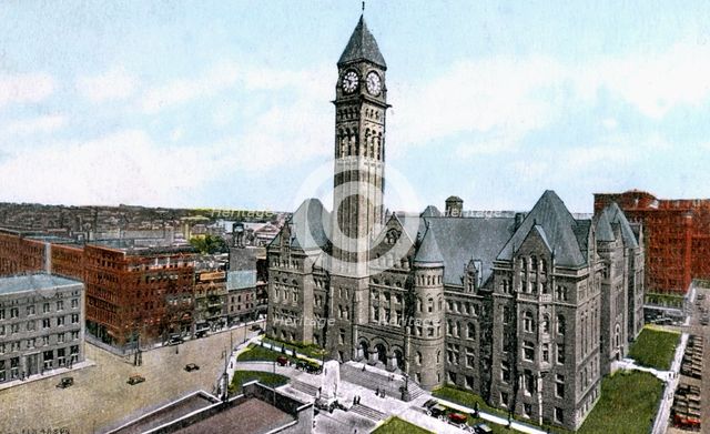 City Hall, Toronto, Canada, c1900s. Artist: Unknown