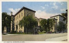 City Hospital, Minneapolis, Minnesota, USA, 1915