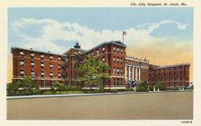 City Hospital, St Louis, Missouri, USA, 1926