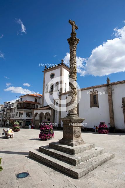 City monument, Braganca, Portugal, 2009.  Creator: Samuel Magal.