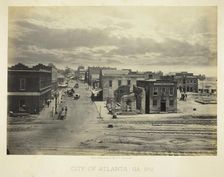 City of Atlanta, GA, No. 2, 1866. Creator: George N. Barnard