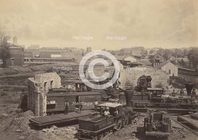 City of Atlanta, Georgia No. 1, 1860s. Creator: George N. Barnard.