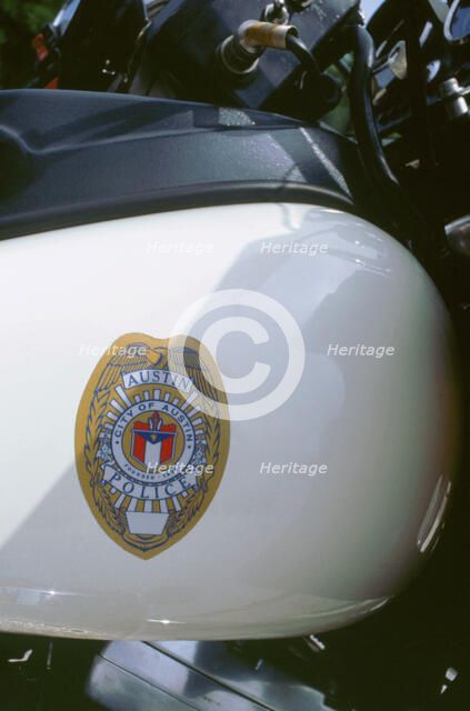 City of Austin,Texas Police bike logo. Artist: Unknown.